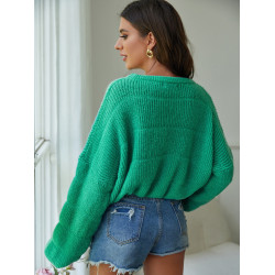 SHEIN Solid Drop Shoulder Sweater